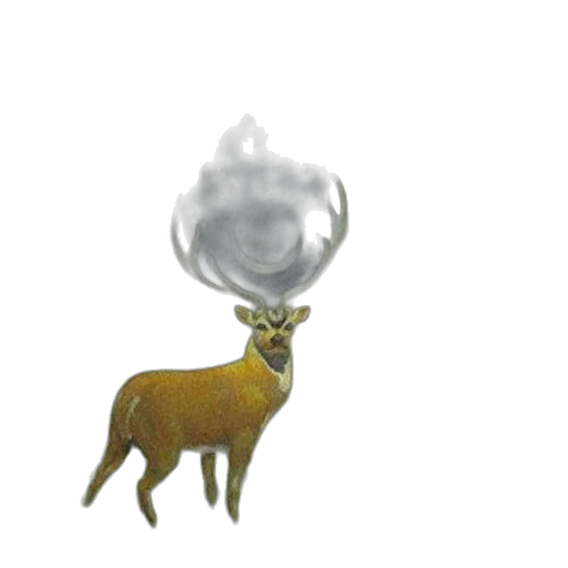 animal, crown, creature, staff transparent PNG cut-out