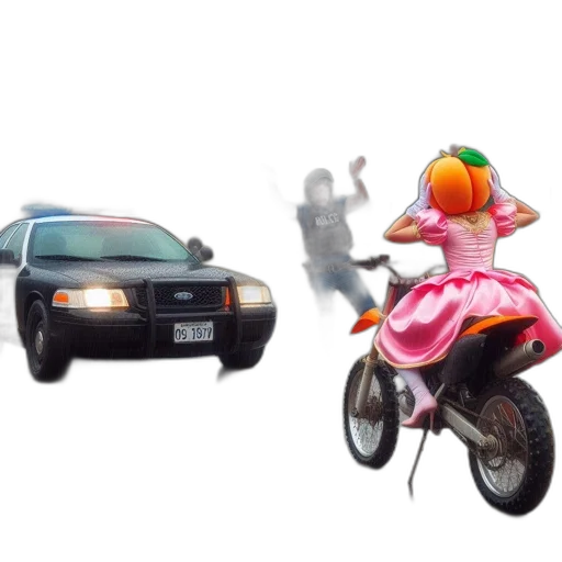 car, concept art, 3d render, vaporwave transparent PNG cut-out