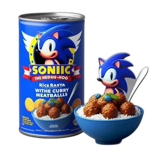 food, 3d render, concept art, vaporwave transparent PNG cut-out