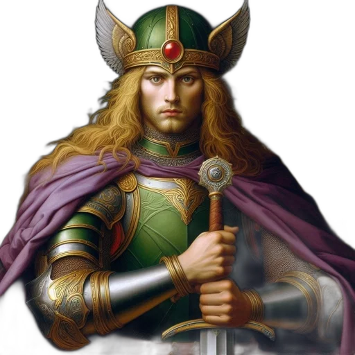 sword, crown, staff, face transparent PNG cut-out