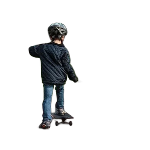 jacket, staff, robot, hat transparent PNG cut-out