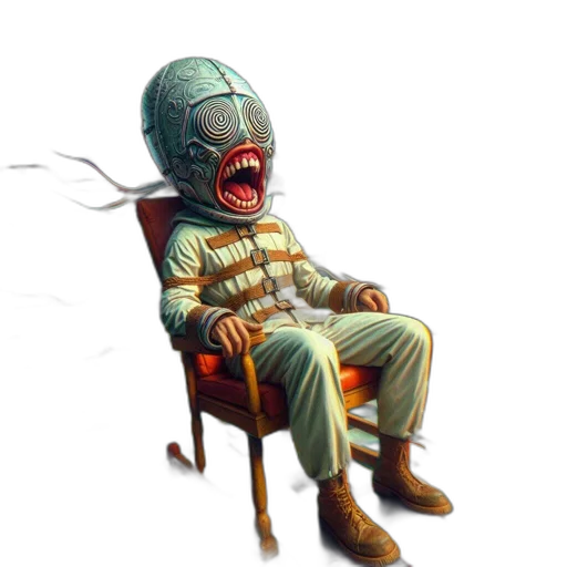 mask, robot, creature, furniture transparent PNG cut-out