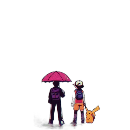 umbrella, robot, staff, animal transparent PNG cut-out