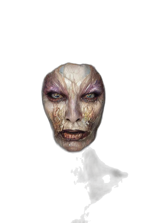 mask, face, creature, robot transparent PNG cut-out