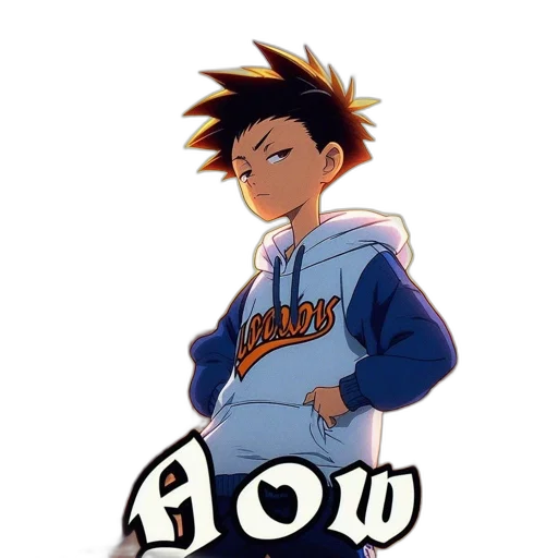 jacket, staff, crown, anime transparent PNG cut-out