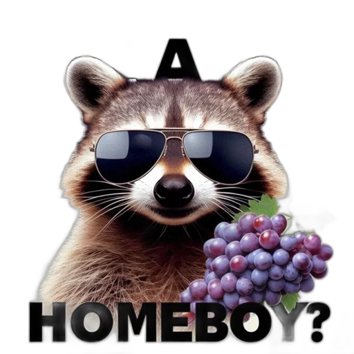 animal, food, vaporwave, concept art transparent PNG cut-out