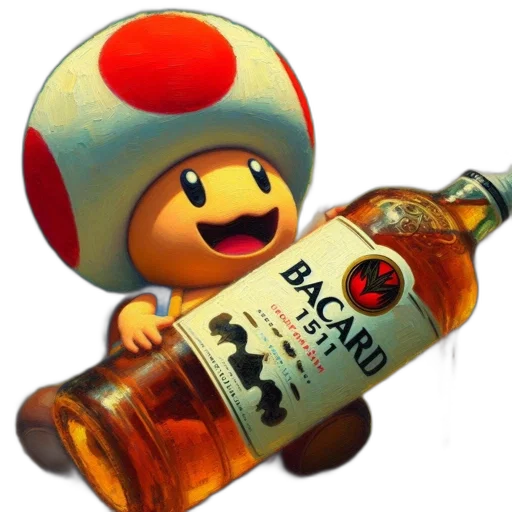 bottle, hat, face, robot transparent PNG cut-out