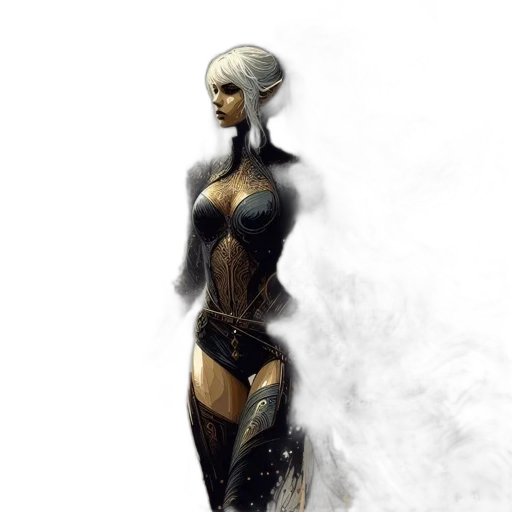 robot, dress, mask, concept art transparent PNG cut-out