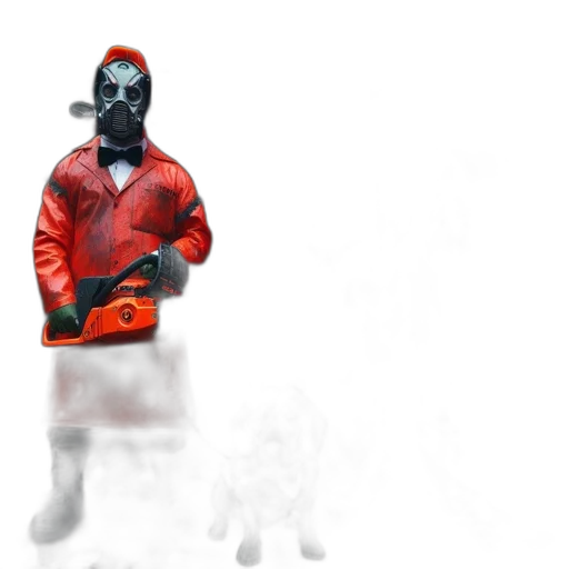 jacket, mask, animal, creature transparent PNG cut-out