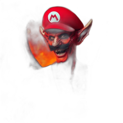 mask, creature, staff, dragon transparent PNG cut-out