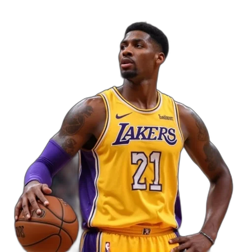 isaiah, thompson, lakers, game transparent PNG cut-out