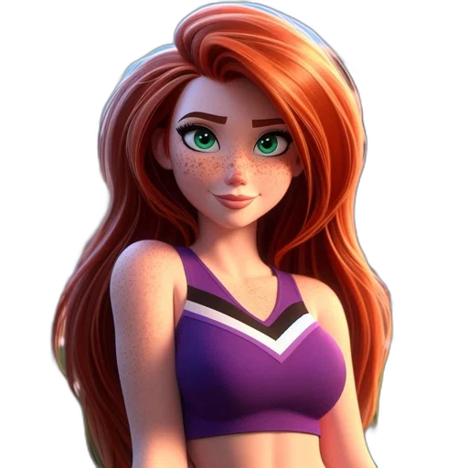 face, cartoon, fantasy art, concept art transparent PNG cut-out