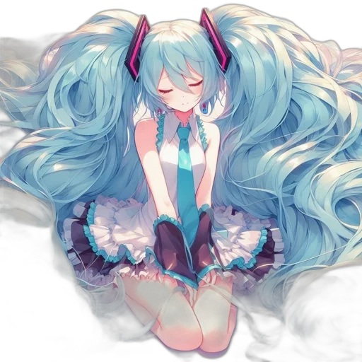 dress, creature, mask, hair transparent PNG cut-out