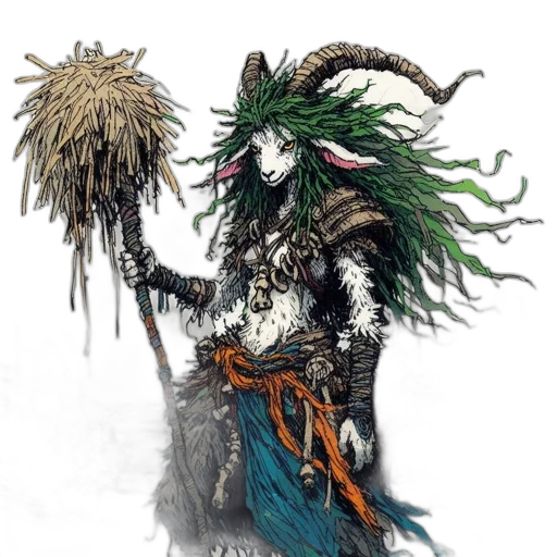 staff, mask, dragon, weapon transparent PNG cut-out