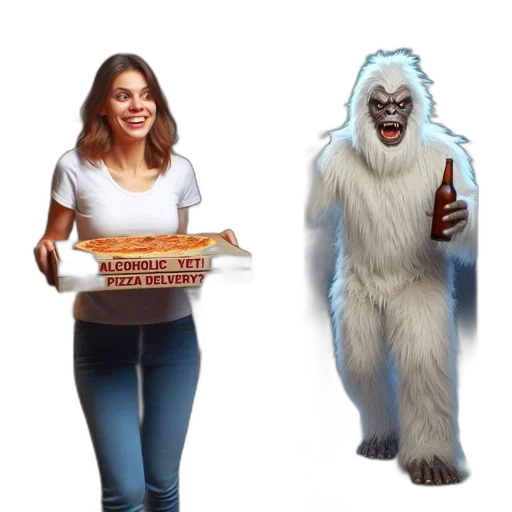 creature, animal, food, concept art transparent PNG cut-out