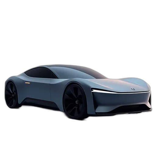 car, robot, 3d render, concept art transparent PNG cut-out