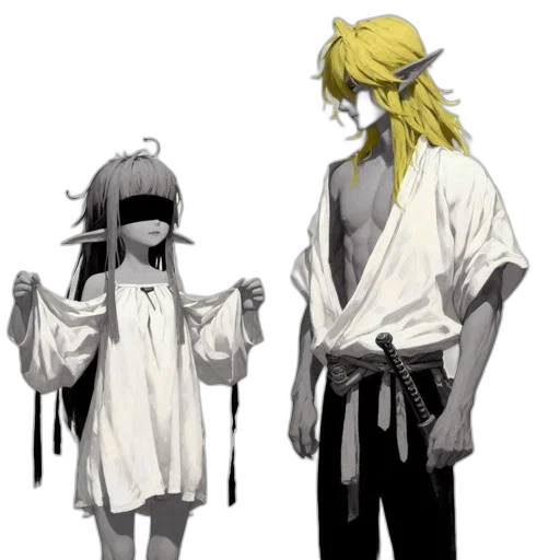 sword, mask, staff, concept art transparent PNG cut-out