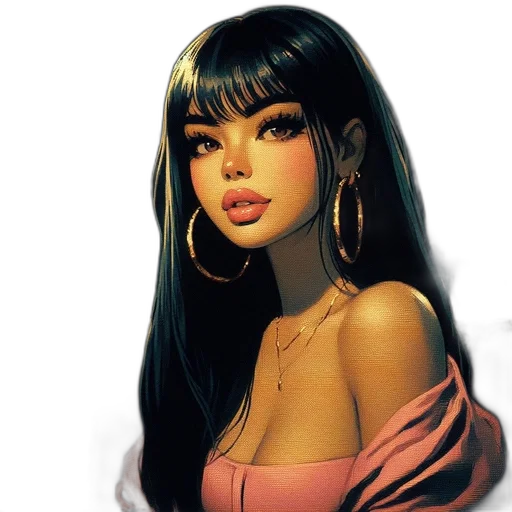 jewelry, photorealistic, fantasy art, comic book art transparent PNG cut-out