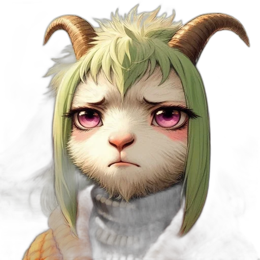 staff, mask, animal, face transparent PNG cut-out