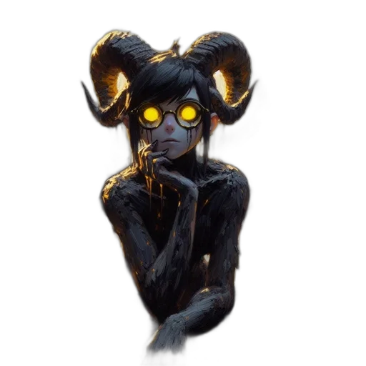 mask, creature, staff, animal transparent PNG cut-out