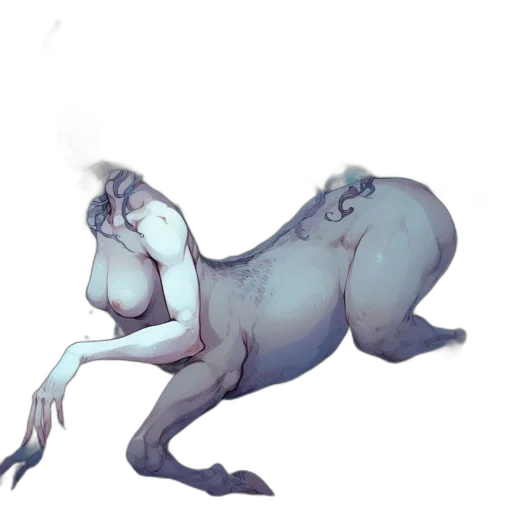 creature, dragon, animal, staff transparent PNG cut-out