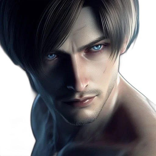 face, photorealistic, fantasy art, concept art transparent PNG cut-out