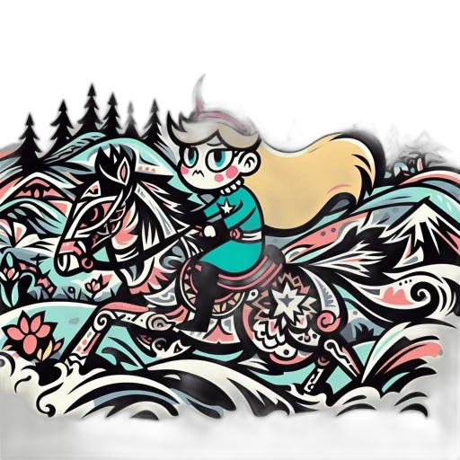cartoon, concept art, fantasy art, comic book art transparent PNG cut-out