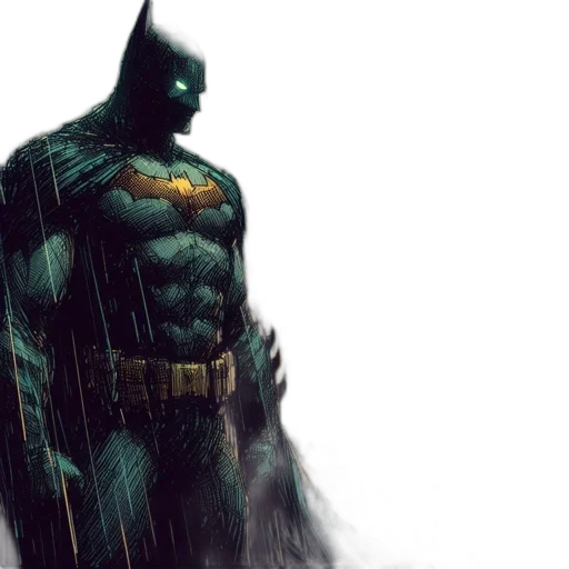 comic book art, concept art, photorealistic, fantasy art transparent PNG cut-out