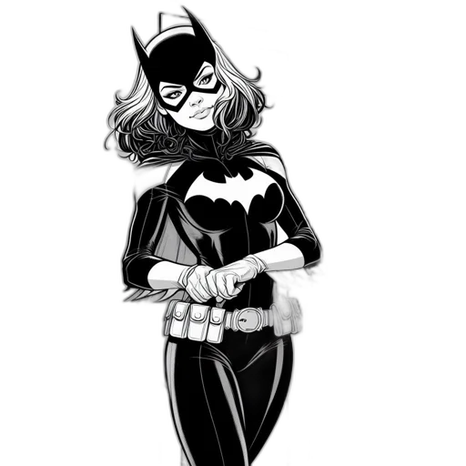 mask, comic book art, cartoon, concept art transparent PNG cut-out