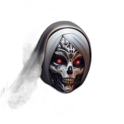 jewelry, mask, crown, photorealistic transparent PNG cut-out
