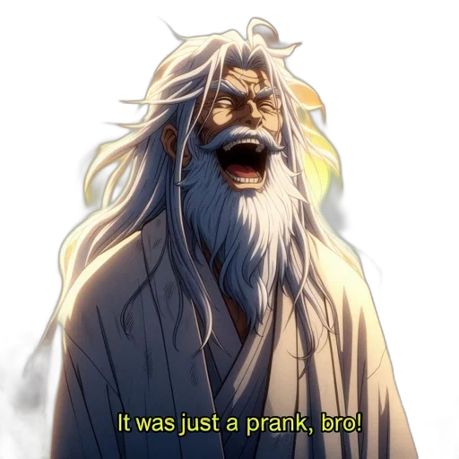 anime, fire, laughing, character transparent PNG cut-out