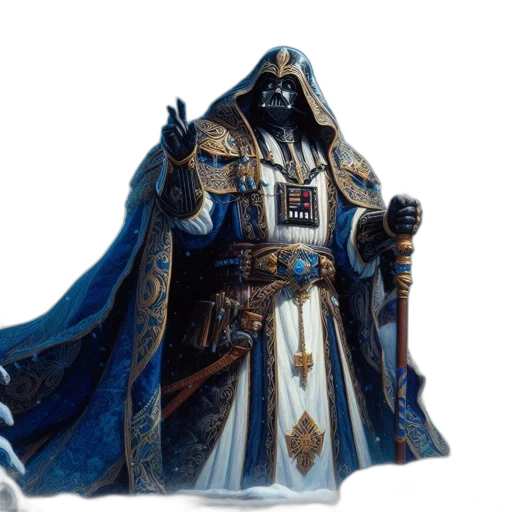 staff, sword, mask, jacket transparent PNG cut-out