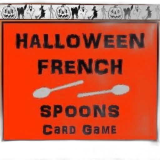 food, orange, halloween-themed, card transparent PNG cut-out