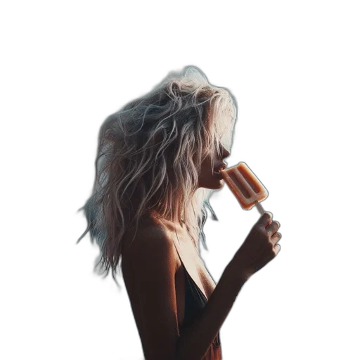 hair, dress, face, mask transparent PNG cut-out