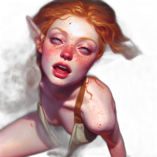 face, creature, fantasy art, concept art transparent PNG cut-out