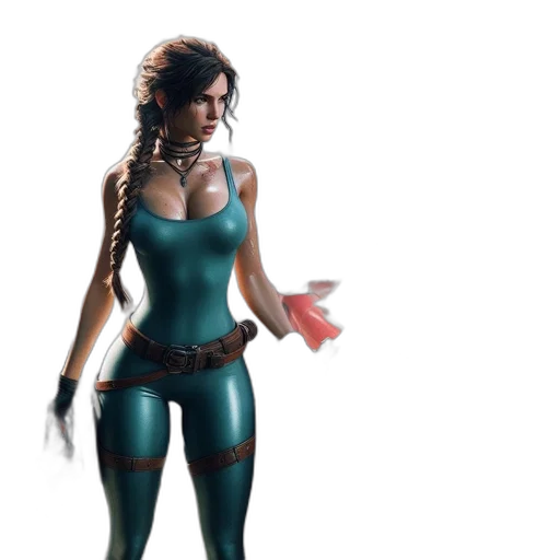 concept art, fantasy art, comic book art, 3d render transparent PNG cut-out