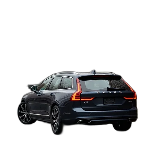 car, volvo, v90, estate transparent PNG cut-out
