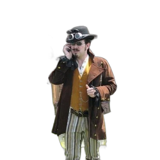 staff, jacket, hat, concept art transparent PNG cut-out