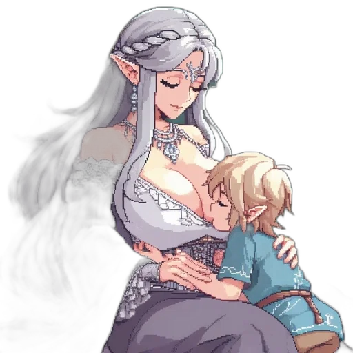 watercolor, pixel art, fantasy art, concept art transparent PNG cut-out