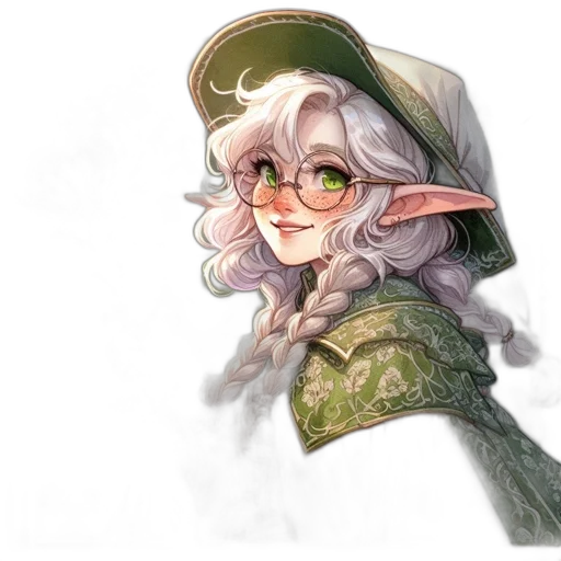 staff, dragon, hat, face transparent PNG cut-out
