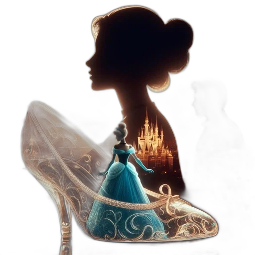 shoes, crown, concept art, fantasy art transparent PNG cut-out