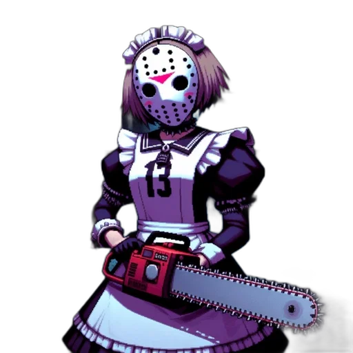mask, weapon, staff, dress transparent PNG cut-out