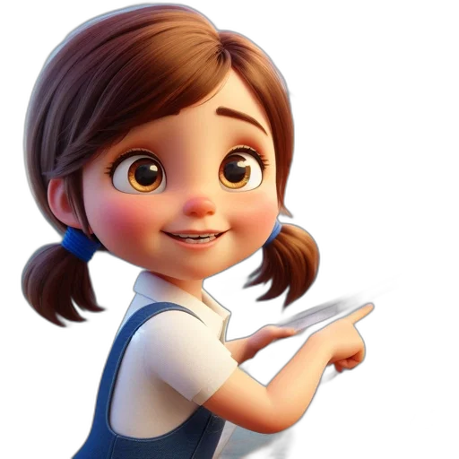 staff, face, dress, cartoon transparent PNG cut-out
