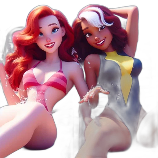 3d render, concept art, cartoon, comic book art transparent PNG cut-out