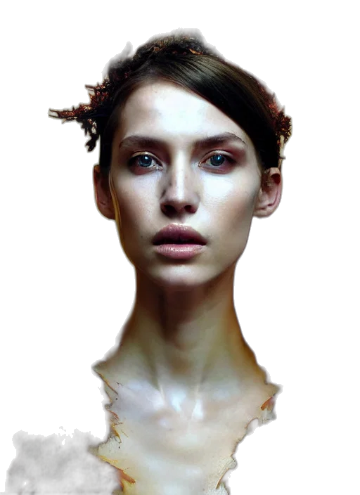 face, jewelry, crown, mask transparent PNG cut-out