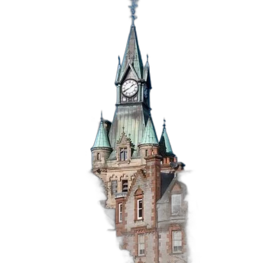 building, staff, crown, jewelry transparent PNG cut-out