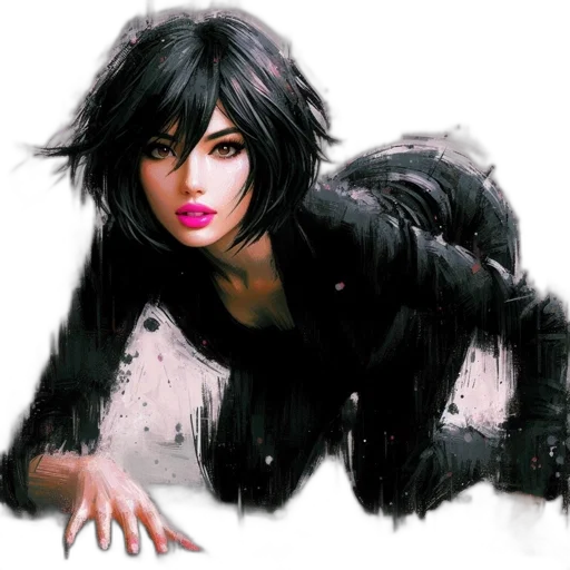 concept art, fantasy art, comic book art, photorealistic transparent PNG cut-out