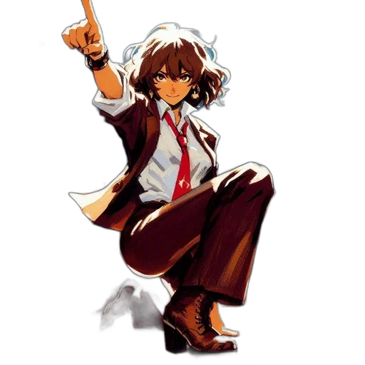 staff, concept art, anime, pixel art transparent PNG cut-out