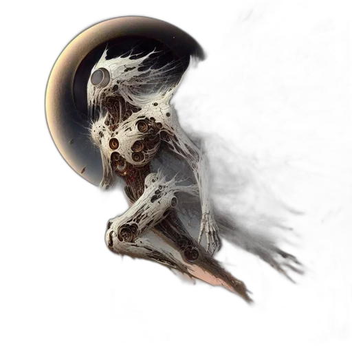 dragon, mask, creature, staff transparent PNG cut-out