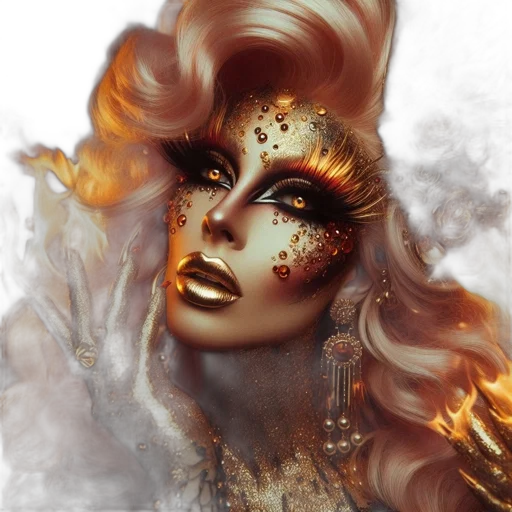 mask, crown, face, fantasy art transparent PNG cut-out